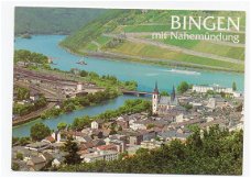 E038 Bingen am Rhein mit Nahemundung / Duitsland