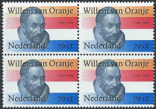 Postzegels Nederland - 1984 Willem van Oranje (70ct) - 1
