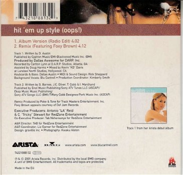 CD singel - Blu Cantrell - Hit ‘em up style (oops!) - 2