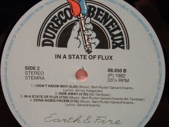 LP - Earth & Fire - In a state of flux. - Afbeelding 6