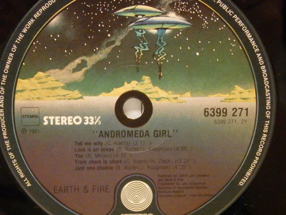 LP - Earth and Fire - Anoromeo a Girl. - Afbeelding 6