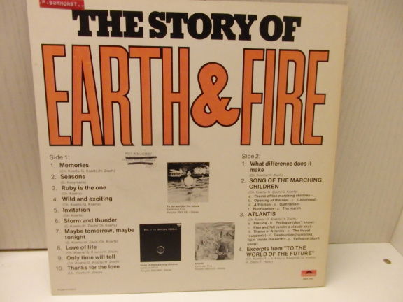 LP - Earth & Fire - The Story Of.... - Afbeelding 2