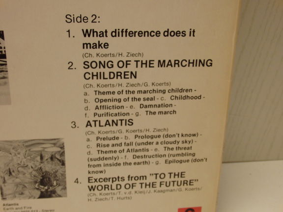 LP - Earth & Fire - The Story Of.... - Afbeelding 4