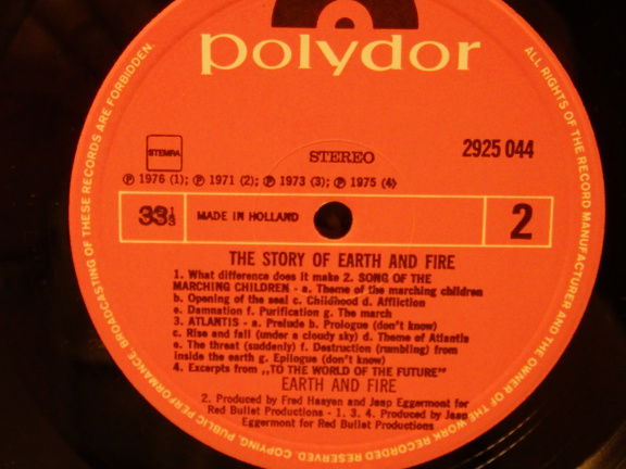LP - Earth & Fire - The Story Of.... - Afbeelding 6
