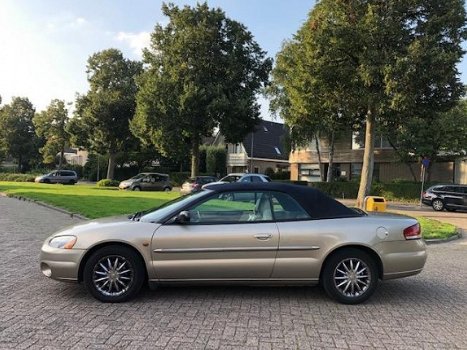 Chrysler Sebring - 2.7i-V6 24V Limited Convertible 2002 Automaat 1 jaar apk Leer Airco NAP - 1