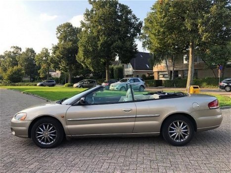 Chrysler Sebring - 2.7i-V6 24V Limited Convertible 2002 Automaat 1 jaar apk Leer Airco NAP - 1