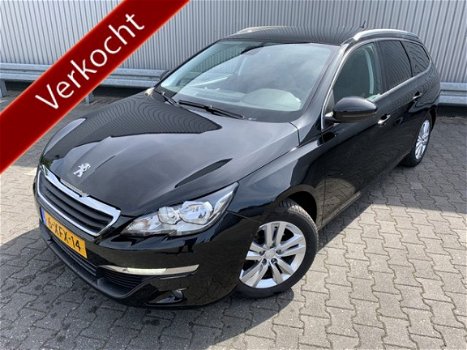 Peugeot 308 SW - 1.2 e-THP 131PK NAVI PANO TR.HAAK PDC LMV ECC CHROOM - 1