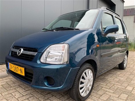 Opel Agila - 1.2-16V Essentia NETTE AUTO, APK, SCHUIFDAK - 1