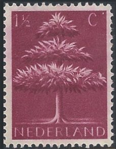 Postzegels Nederland - 	1943 Germaanse symbolen (1½ct)