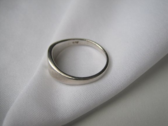Zilveren ring maat 17.9 Ank kruis - Afbeelding 4