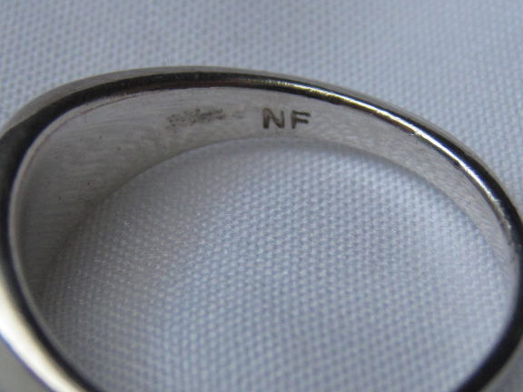 Zilveren ring maat 17.9 Ank kruis - Afbeelding 8