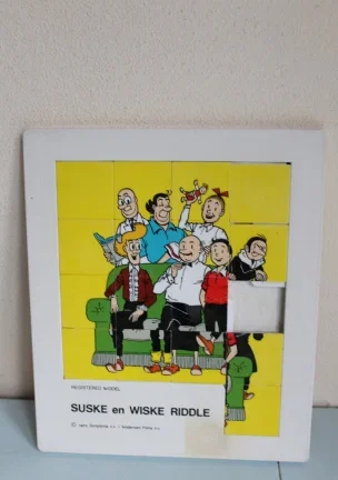 Schuifpuzzel Suske en Wiske Riddle - 1975 - nr. 1