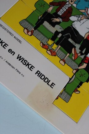 Schuifpuzzel Suske en Wiske Riddle - 1975 - Afbeelding 2