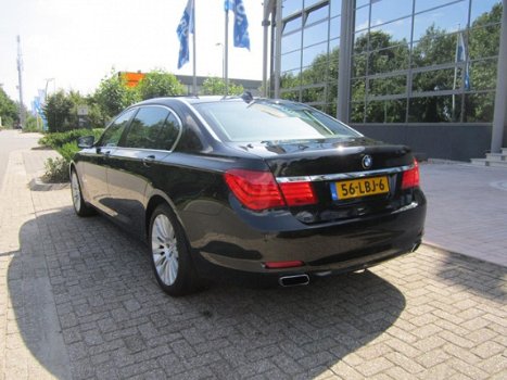 BMW 7-serie - 740Li lang/zwart leder/navi/schuifd/boekjes/N.A.P - 1