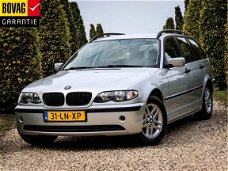 BMW 3-serie Touring - 316i Black & Silver Youngtimer Airco Top-conditie Nieuwe ketting Trekhaak