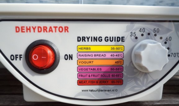 Voedseldroger, dehydrator - Afbeelding 2