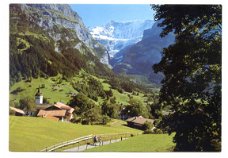 E097 Grindelwald Fiescherwand Kirche / Zwitserland