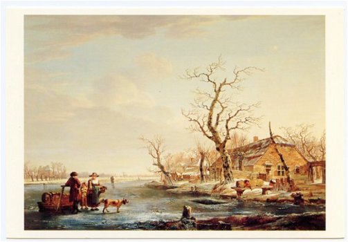 E098 Jacob van Strij Winter gezicht aan de Devel - Dordrecht Museum - 1