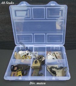 =Klokkast ophanghaken = 40 stuks = 40392