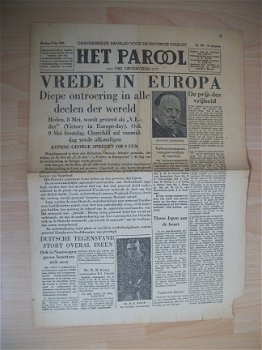 Het Parool No. 101, Dinsdag 8 mei 1945 - 1