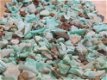 100Kt-500Kt ruwe (split) edelstenen CHRYSOPRAAS - 1 - Thumbnail