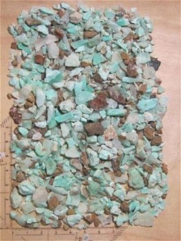 100Kt-500Kt ruwe (split) edelstenen CHRYSOPRAAS - 3