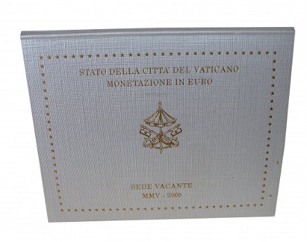 Vaticaan euroset 2005 MMV BU, Sede vacante - 2