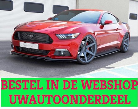 Ford Mustang Voorspoiler Spoiler Splitter Versie 1 - 1