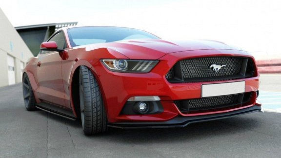 Ford Mustang Voorspoiler Spoiler Splitter Versie 1 - 4