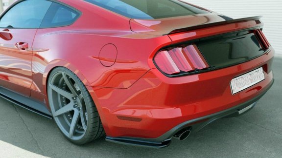 Ford Mustang Rear Side Splitters - 4