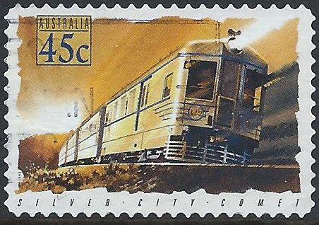 Postzegels Australië - 1993 Treinen (45c) - 1