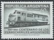 Postzegels Argentinië - 1957 - Trein (60c) - 1 - Thumbnail