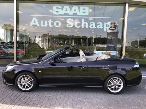 Saab 9-3 Cabrio - 1.8t Vector Automaat Navigatie Hirsch 195 pk Meesturende xenon - 1