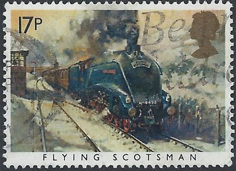 Postzegels Groot-Brittannië - 1985 - Spoorwegen (17p) - 1