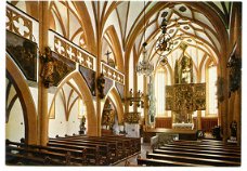 E169 Heiligenblut Wallfahrtskirche Mittelschiff mit Pacheraltar  / Oostenrijk