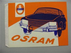 sticker Osram