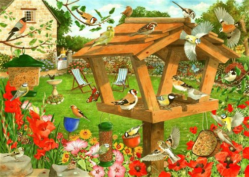 House of Puzzles - Strictly for the Birds - 1000 Stukjes Nieuw - 1