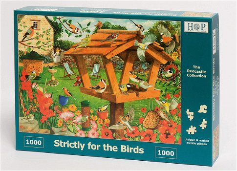 House of Puzzles - Strictly for the Birds - 1000 Stukjes Nieuw - 2