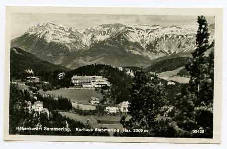 E188 Semmering Kurhaus Oostenrijk - 1