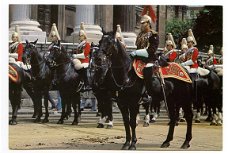 F015 Londen London Guard Paarden  / Engeland