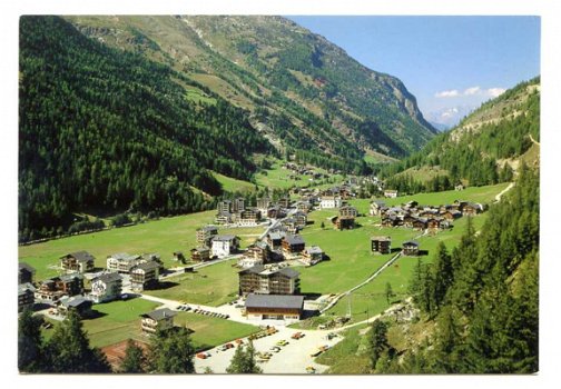 F082 Saas Grund Wallis Unter dem Berg Tamatten Bidermaten / Zwitserland - 1