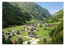 F082 Saas Grund Wallis Unter dem Berg Tamatten Bidermaten  / Zwitserland