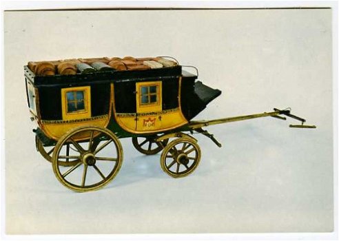 F140 Postwagen Amsterdam - Gent 1824 Model schaal 1:10 - 1