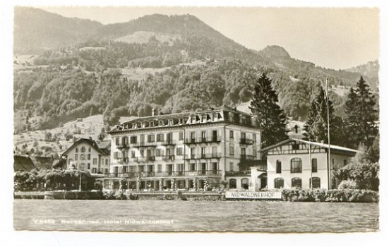 F187 Beckenried Hotel Nidwaldnerhof / Zwitserland - 1