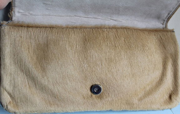 Handtas / clutch van koeienhuid - Afbeelding 4