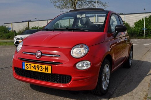 Fiat 500 C - 1.0 TwinAir PopStar AIRCO/1eEIGENAAR/9.392 kmNAP/APK 6/2022/NIEUWSTAAT/nw.prs 21.000 eu - 1