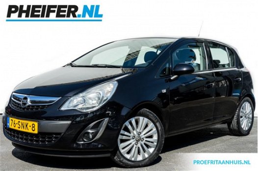 Opel Corsa - 1.4-16V 100pk Cosmo Full map navigatie/ Airco/ Cruise control/ Tel. bluetooth/ Lmv - 1