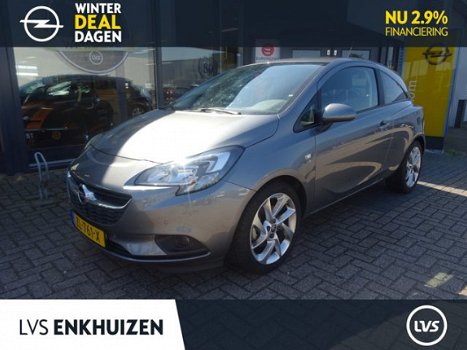 Opel Corsa - 1.0T 90PK 120 Jaar Edition: ECC - NAVI - TELEFOON - CAMERA - LMV 17