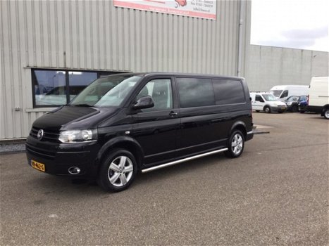 Volkswagen Transporter - 2.0 TDI L2H1 DC Comfortline Automaat Dub Cab , Airco, Cruise , Navi Trekhaa - 1