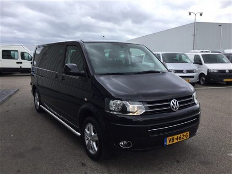 Volkswagen Transporter - 2.0 TDI L2H1 DC Comfortline Automaat Dub Cab , Airco, Cruise , Navi Trekhaa - 1